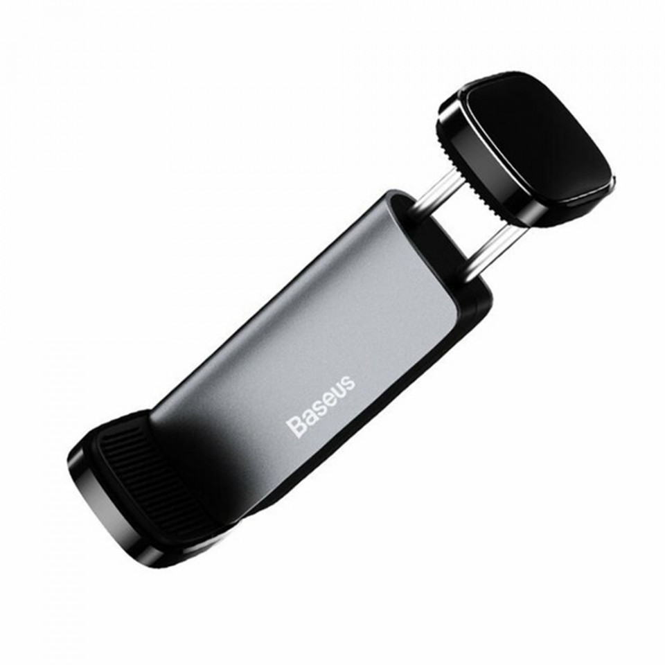 Suport Auto Grila Ventilatie, Baseus Steel Cannon (SUGP-01) - Negru - 2 | YEO