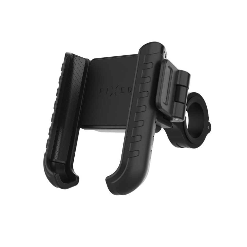 Suport de Telefon pentru Bicicleta si Motocicleta, Silicon Flexibil, Rotatie 360°, Fixed FIXBIP-BK - Negru - 1 | YEO