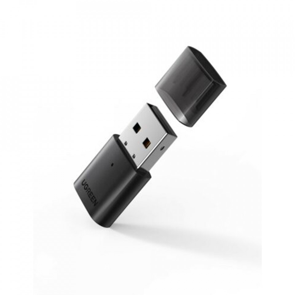 Wireless Adapter Bluetooth (80889) - for Keyboards, Phones, Earphones, Ugreen - Negru