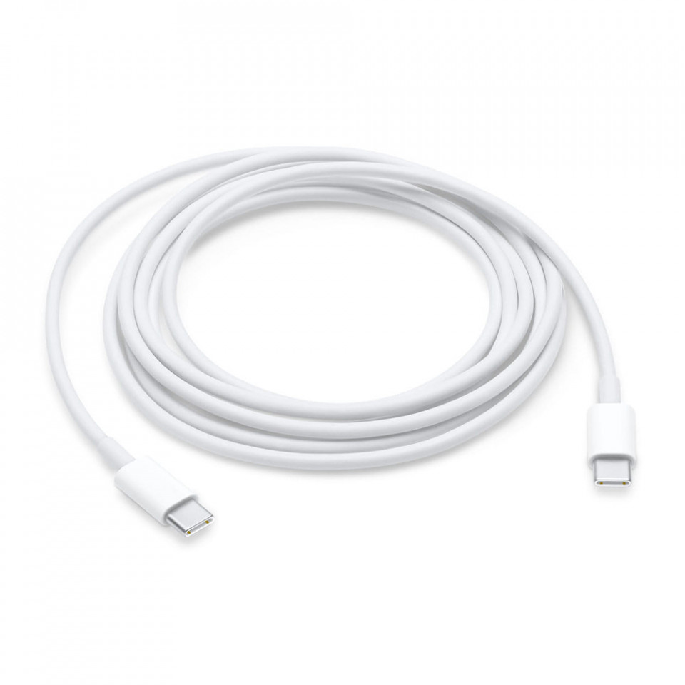 Apple - Original Data Cable A1739 (MLL82ZM/A) - Type-C to Type-C, 2m - White (Blister Packing) - 1 | YEO