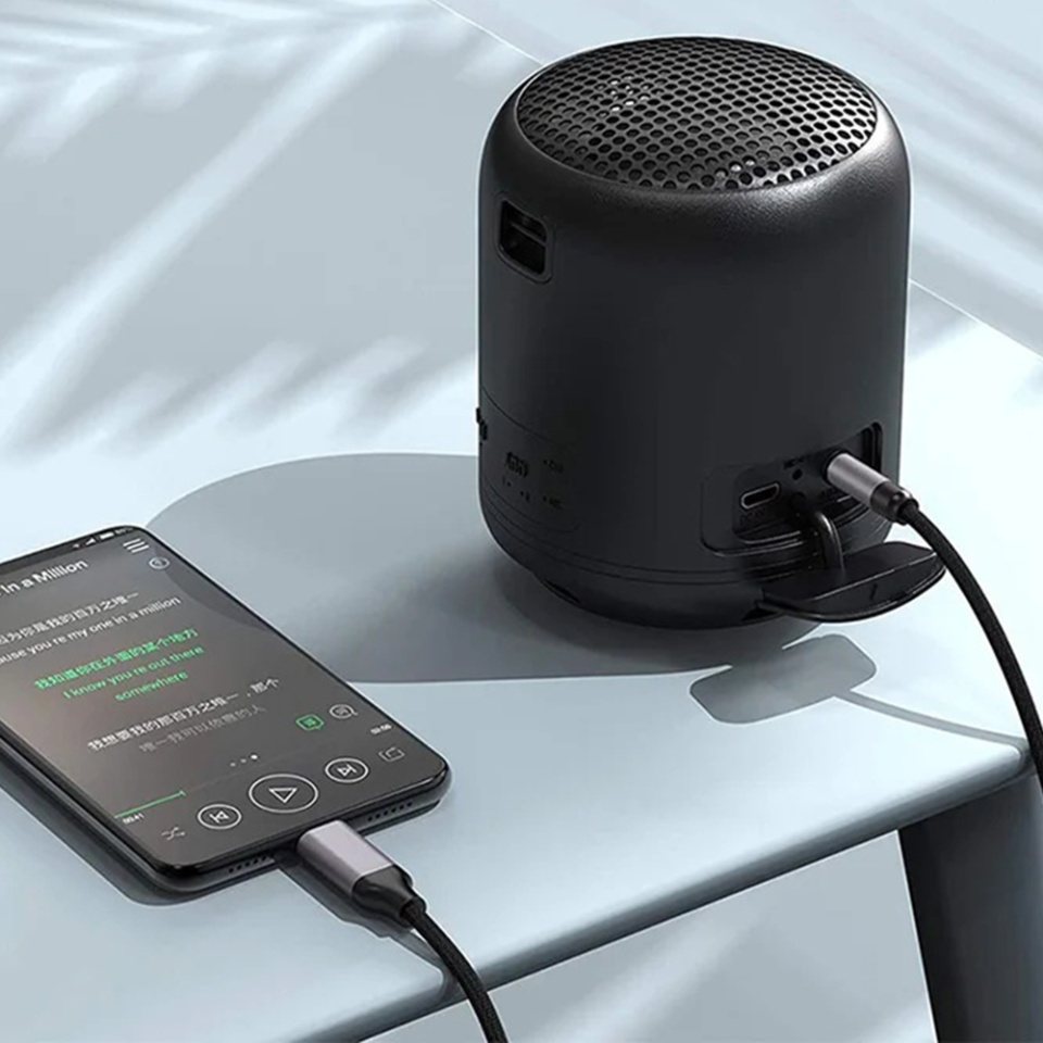 Cablu Audio iOS, SoundShell AC10, Jack 3.5mm, Hi-Fi 1.5m, Gri - 1 | YEO