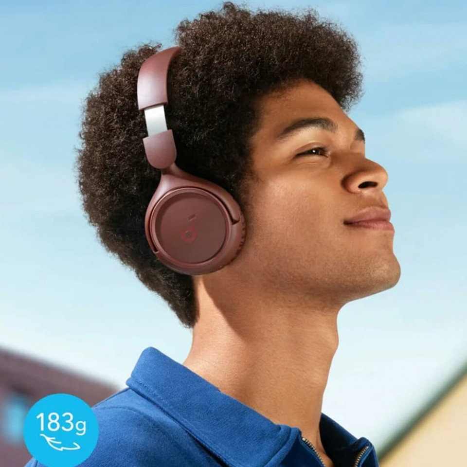 Casti Bluetooth 5.3, pliabile - Anker SoundCore H30i (A3012G91) - Red - 1 | YEO