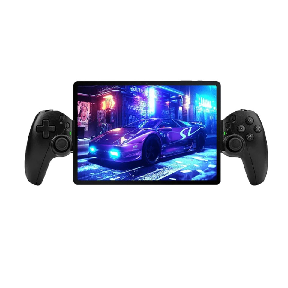 Controller Wireless Bluetooth 5.2 Universal, Compatibil Android/iOS/PS4/Switch, BSP-D9, set cu sticker, Negru