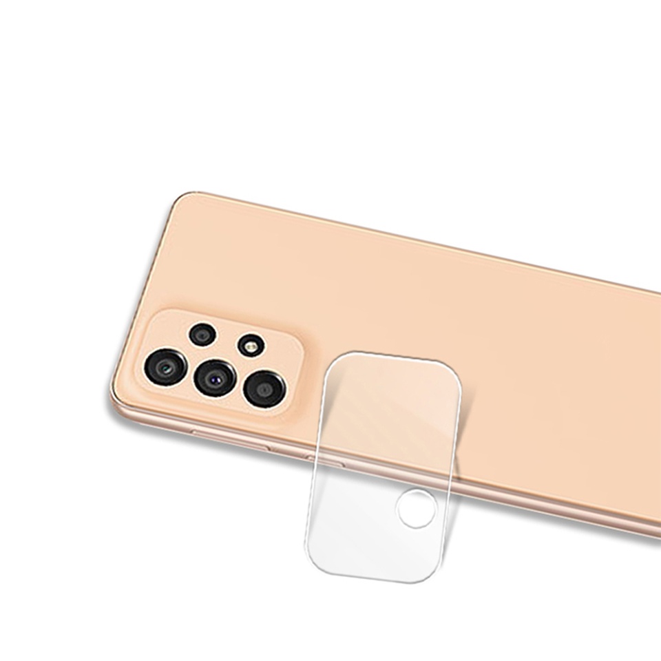 Folie camera pentru Samsung Galaxy A53 5G / Galaxy A33 5G / Galaxy A73 5G, SKYDDAR INNOVATION, Camera Glass Transparenta, set cu sticker - 3 | YEO