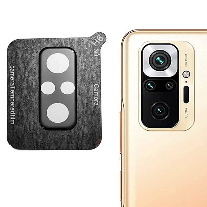 Folie camera Xiaomi Redmi Note 10 Pro, Silk HD MOCOLO - Negru