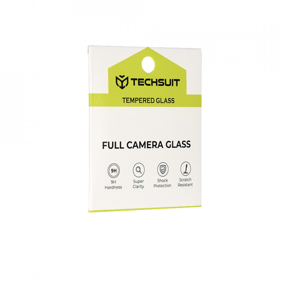 Folie camera Xiaomi Redmi Note 13 4G, Techsuit Full Camera Glass - Negru - 5