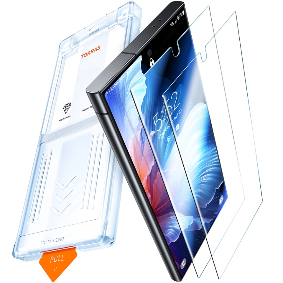 Folie de Sticla Google Pixel 9a, Torras, GlassGo Install Master, Transparent