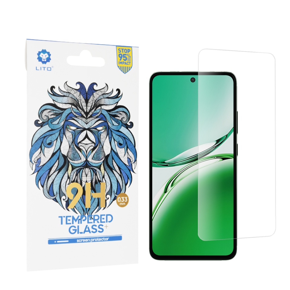 Folie de Sticla Oppo Reno12 F 4G, Claritate Maxima, Lito, 2.5D Classic Glass 9H, Transparent