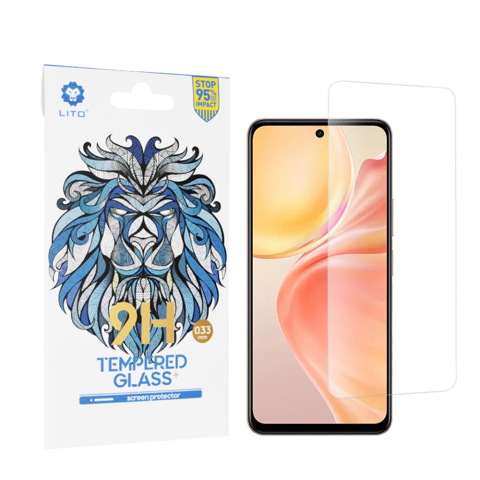 Folie de Sticla Vivo Y28 4G, Claritate Maxima, Lito, 2.5D Classic Glass 9H, Transparent
