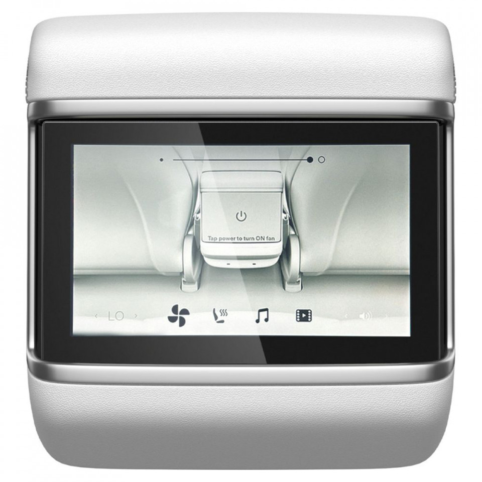 Folie pentru Display Auto Tesla Model X 2022 / Model S 2021, Spigen Glas.tR Slim - Negru - 1 | YEO