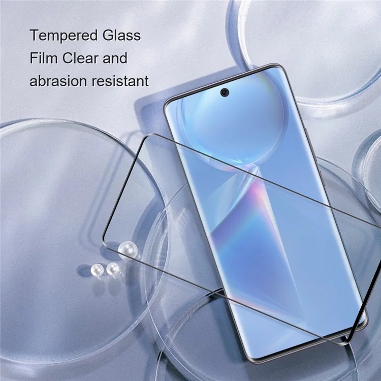 Folie pentru Honor Magic5 Pro, Sticla Securizata, Ultra HD, Protectie 9H, Montare Simplă, SKYDDAR 111D - Transparent - 1 | YEO