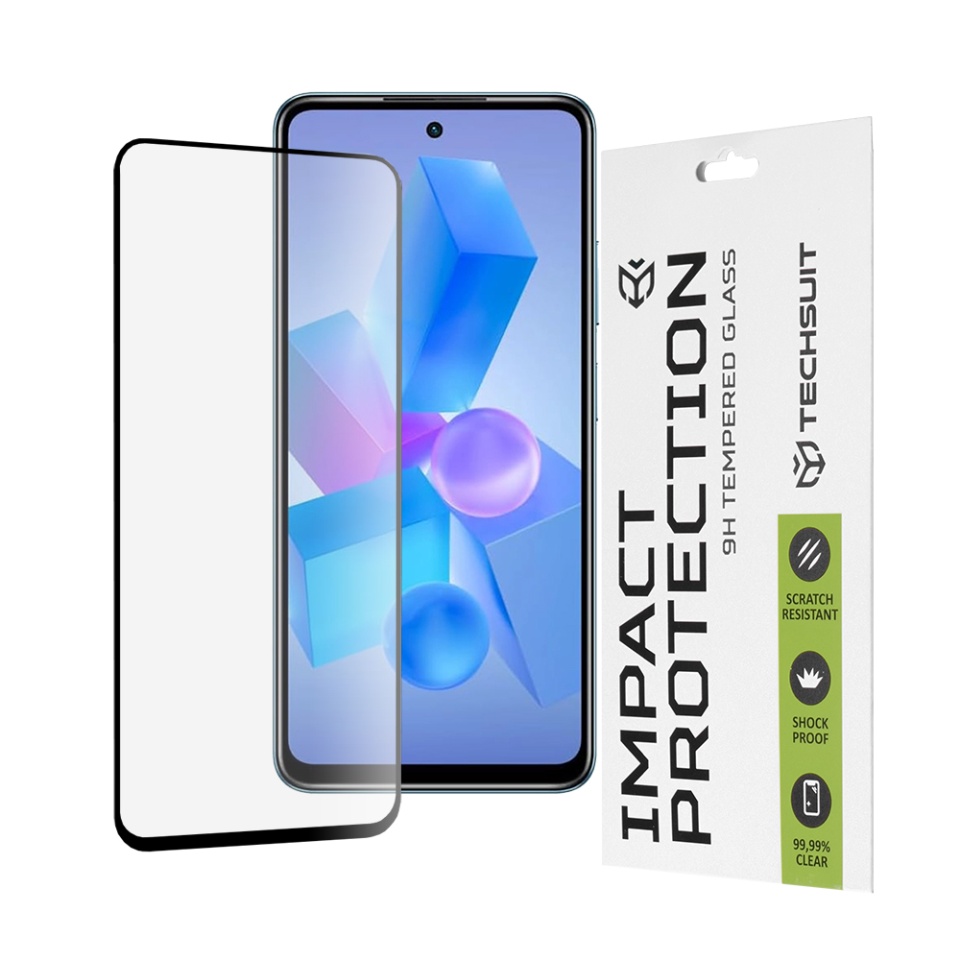 Folie pentru Infinix Hot 40 / Hot 40 Pro / Tecno Spark 20 Pro / Tecno Pova 5 Pro, Sticla Securizata, Ultra HD, Protectie 9H, Montare Simplă, SKYDDAR 111D - Transparent