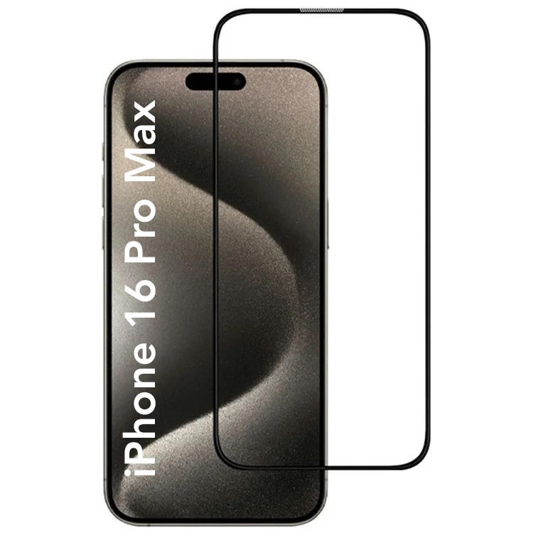 Folie pentru iPhone 16 Pro Max, Sticla Securizata, Ultra HD, Protectie 9H, Montare Simplă, SKYDDAR 111D - Transparent
