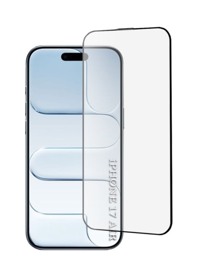 Folie pentru iPhone 17 Air, SKYDDAR INNOVATION, ESD Glass Anti Static, Ultra HD, set cu sticker, Transparent