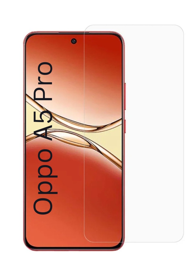 Folie pentru Oppo A5 Pro 5G / A5 Pro 4G, SKYDDAR INNOVATION, Protectie 9H, 0.3mm, Clear Vision, set cu sticker, Transparent