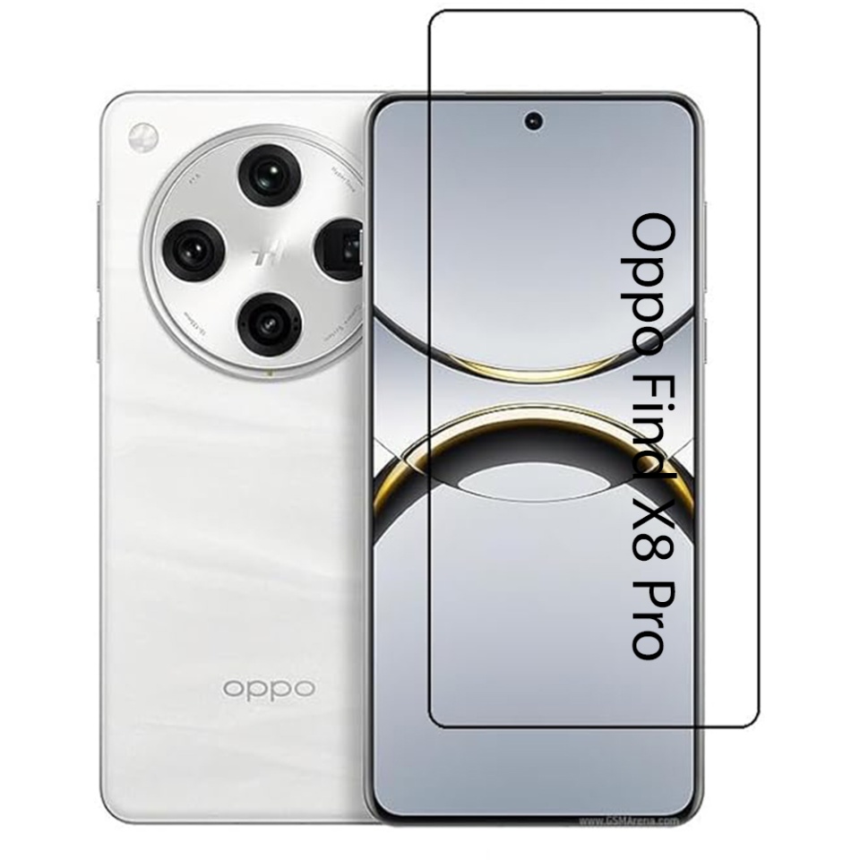 Folie pentru Oppo Find X8 Pro, Sticla Securizata, Ultra HD, Protectie 9H, Montare Simplă, SKYDDAR 111D - Transparent