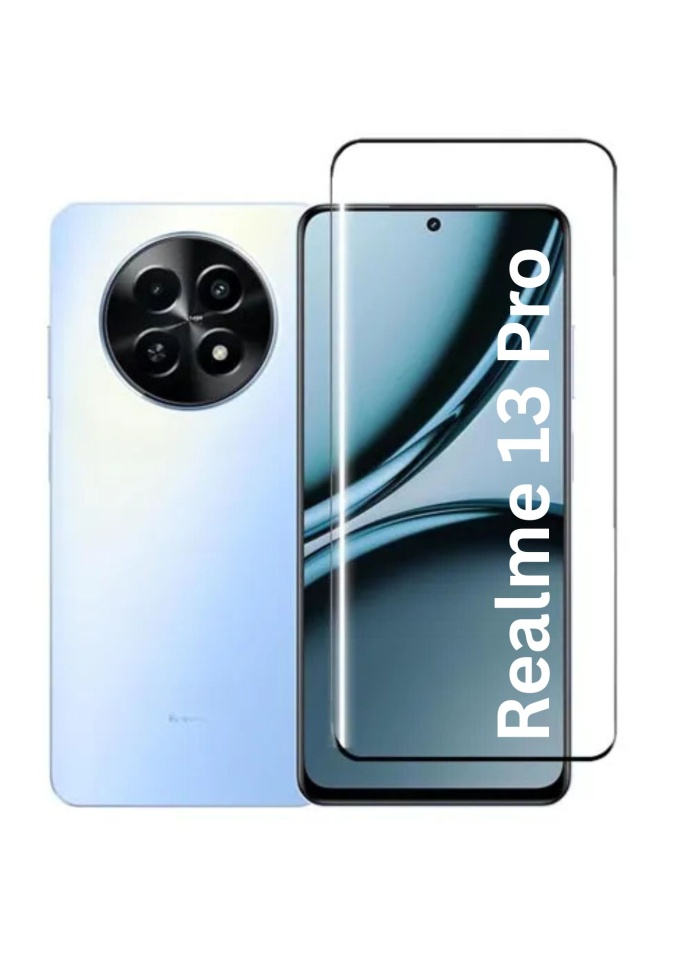 Folie pentru Realme 13 Pro / 13 Pro+, SKYDDAR INNOVATION, Sticla Securizata, Ultra HD, Protectie 111D, Montare Simplă, set cu sticker, Transparent