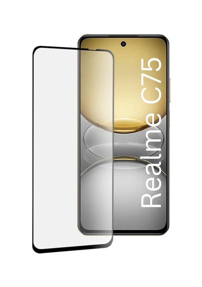 Folie pentru Realme C75 / 14x, SKYDDAR INNOVATION, Sticla Securizata, Ultra HD, Protectie 111D, Montare Simplă, set cu sticker, Transparent