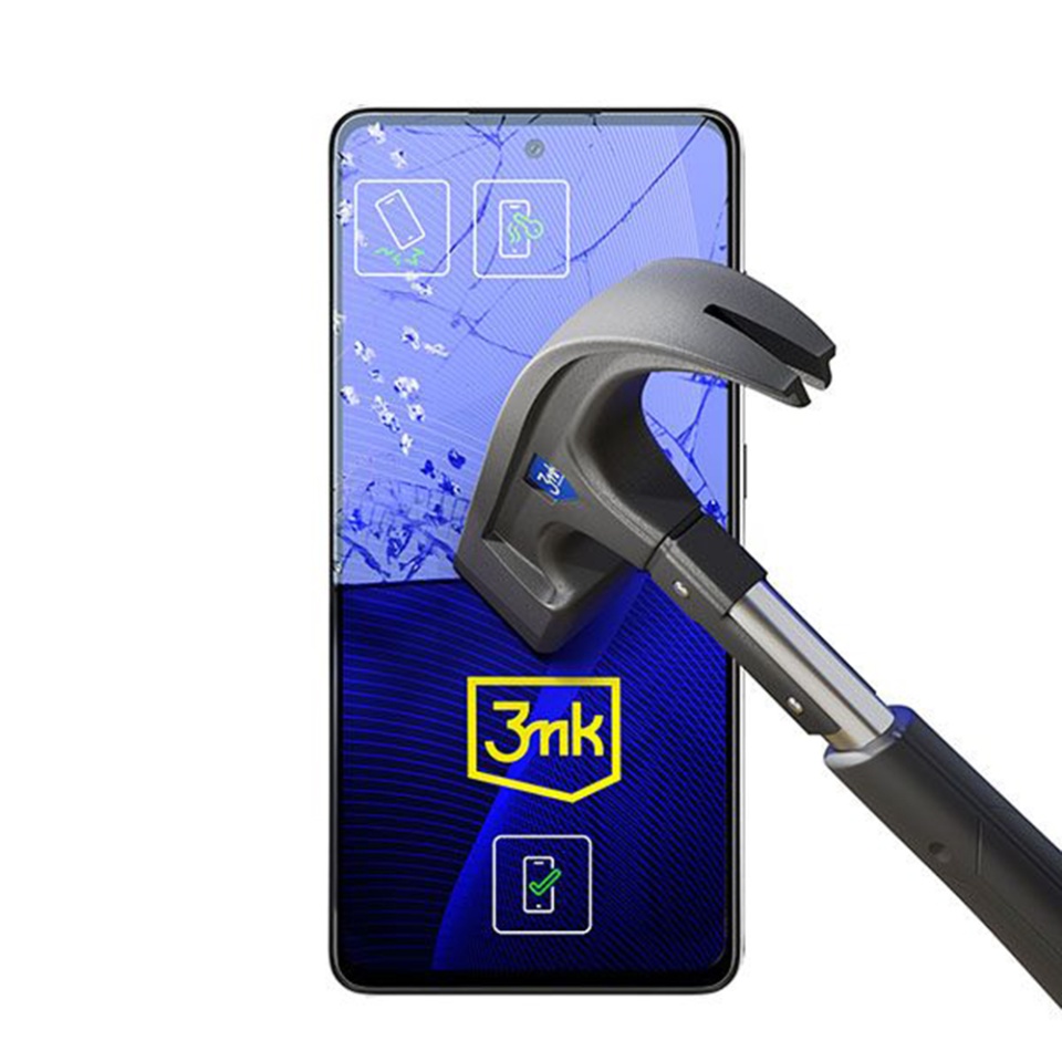 Folie pentru Samsung Galaxy A52 5G / Galaxy A52 4G / Galaxy A52s 5G din silicon, 3mk FlexibleGlass, Transparent - 1 | YEO