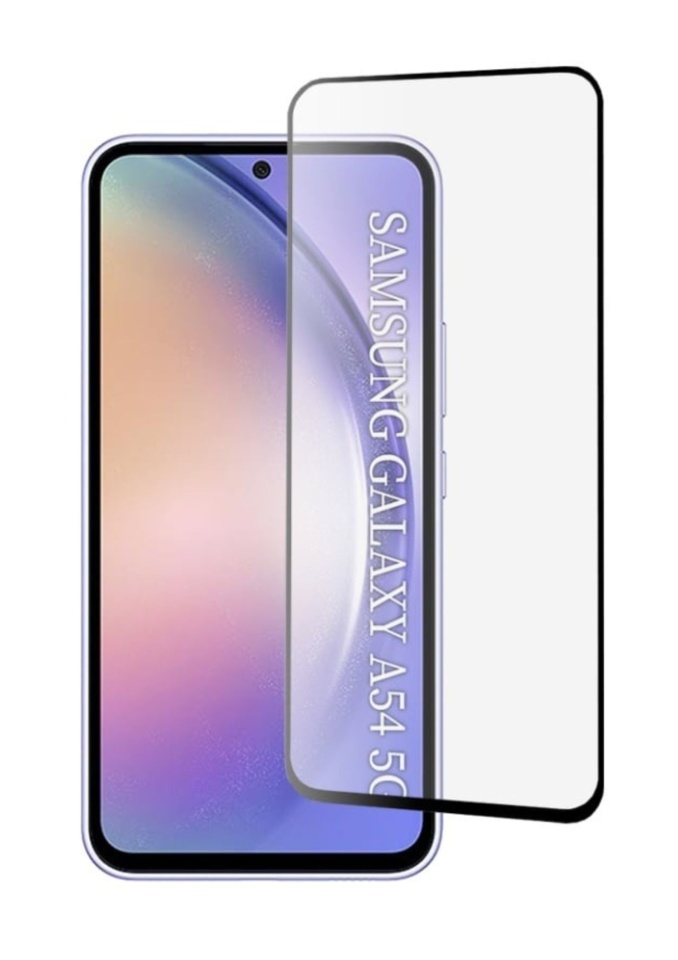 Folie pentru Samsung Galaxy A54, SKYDDAR INNOVATION, ESD Glass Anti Static, Ultra HD, set cu sticker, Transparent
