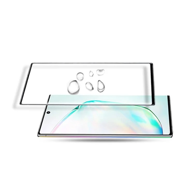 Folie pentru Samsung Galaxy Note 10, Sticla Securizata, Ultra HD, Protectie 9H, Montare Simplă, SKYDDAR 111D - Transparent - 2 | YEO