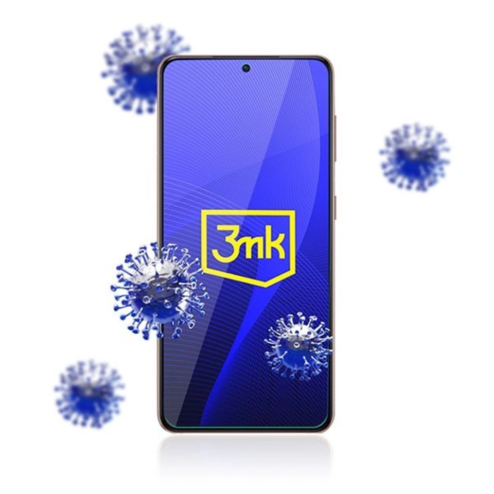 Folie pentru Samsung Galaxy S21 5G din silicon, 3mk FlexibleGlass, Transparent - 1 | YEO