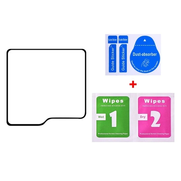 Folie pentru Samsung Galaxy Z Flip6, Sticla Securizata, Ultra HD, Protectie 9H, Montare Simplă, SKYDDAR 111D - Transparent - 1 | YEO