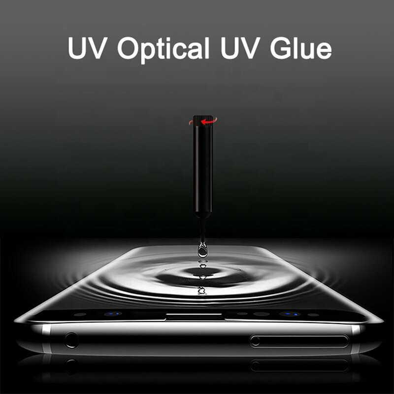 Folie sticla Samsung Galaxy S22 Ultra, 3D UV cu adeziv LITO - Transparent - 2 | YEO