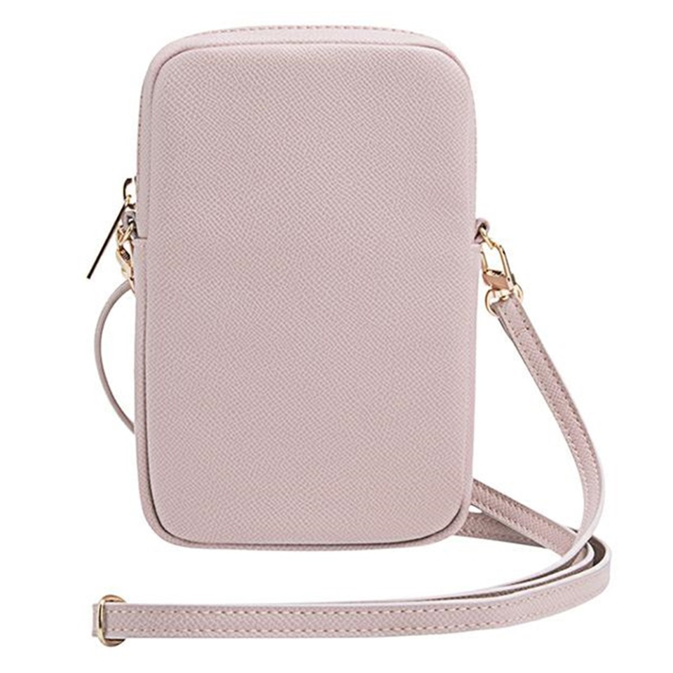 Geanta Guess, Piele Ecologica, Zip Triangle 4G, Roz - 3 | YEO