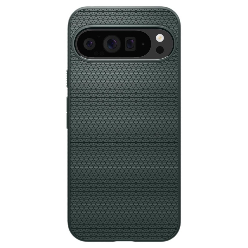 Husa Google Pixel 9 Pro XL flexibila, Spigen Liquid Air - Verde - 1 | YEO