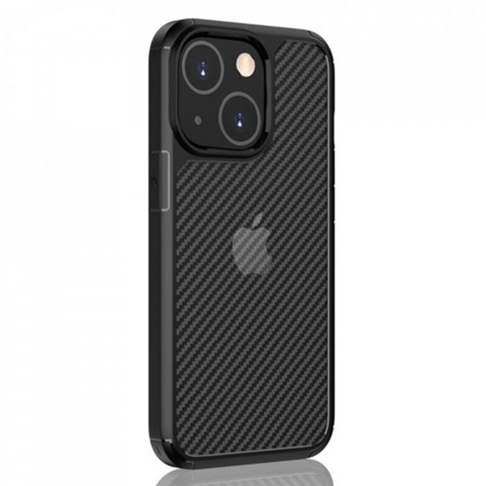 Husa iPhone 14 CarbonFuse, Techsuit - Negru - 2 | YEO