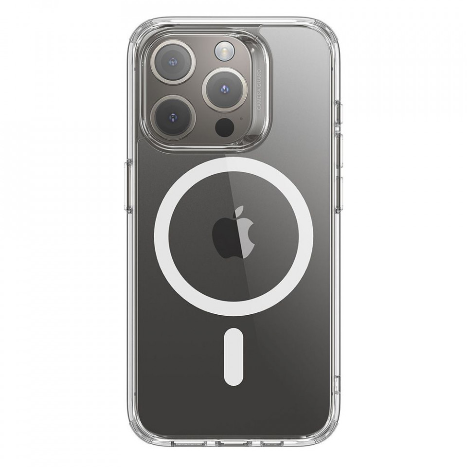 Husa iPhone 15 Pro, ESR Classic Hybrid HaloLock - Transparent - 2 | YEO