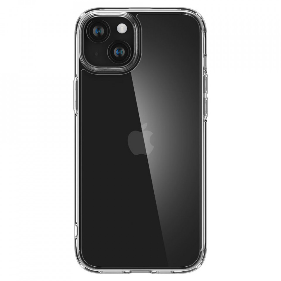 Husa iPhone 15, Spigen Ultra Hybrid - Clear - 7
