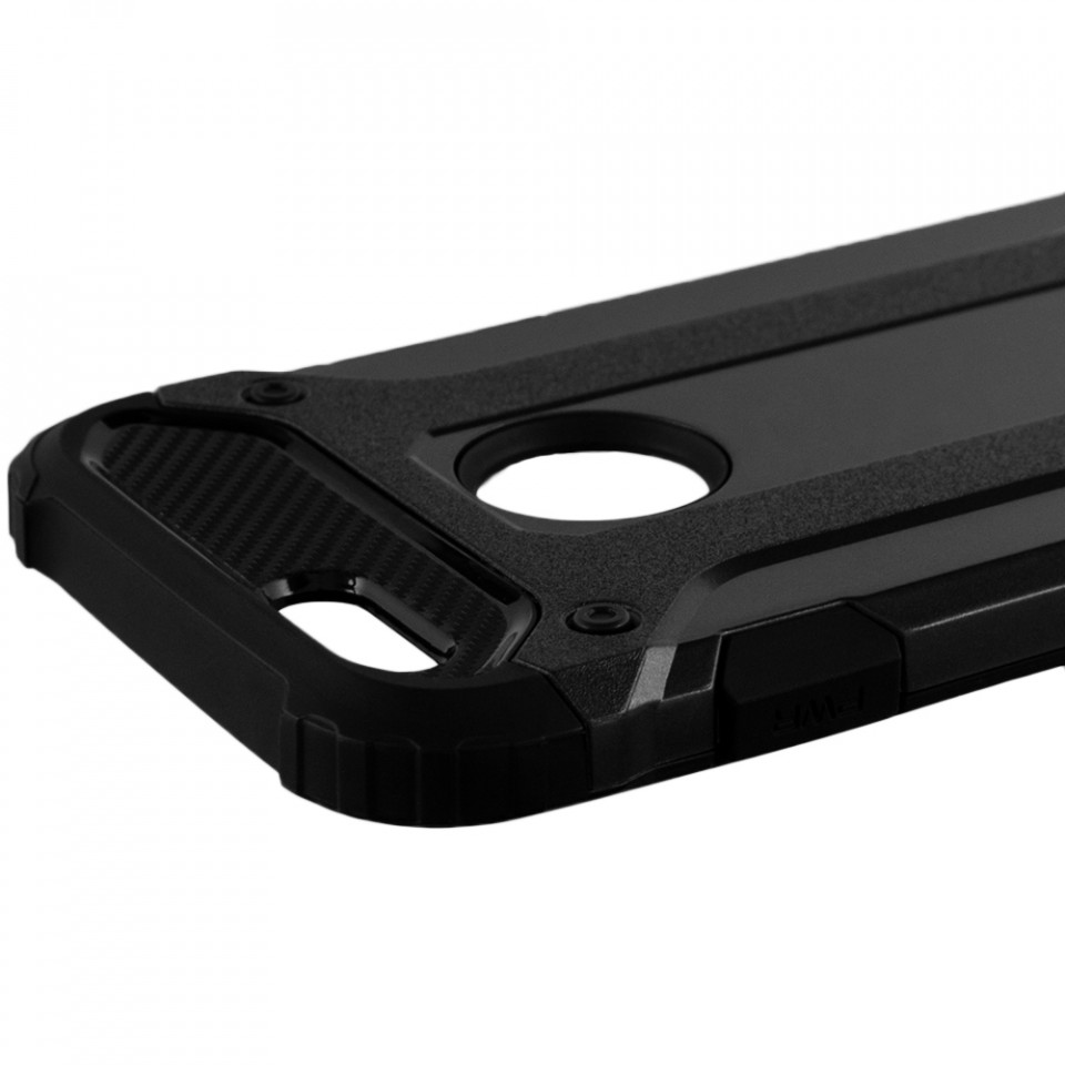 Husa iPhone 6 Plus / 6s Plus din plastic dur, Techsuit Hybrid Armor - Negru - 3 | YEO