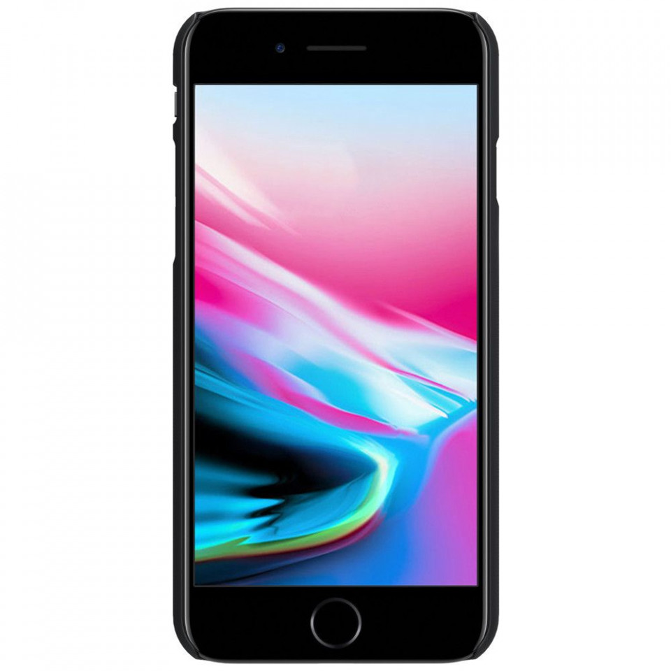 Husa iPhone 7 / 8 / SE 2 / SE 2020, Super Frosted Shield, Nillkin - Negru - 2 | YEO