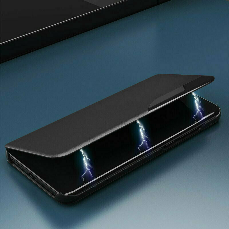 Husa iPhone XS Max tip carte, Techsuit eFold - Negru - 4 | YEO