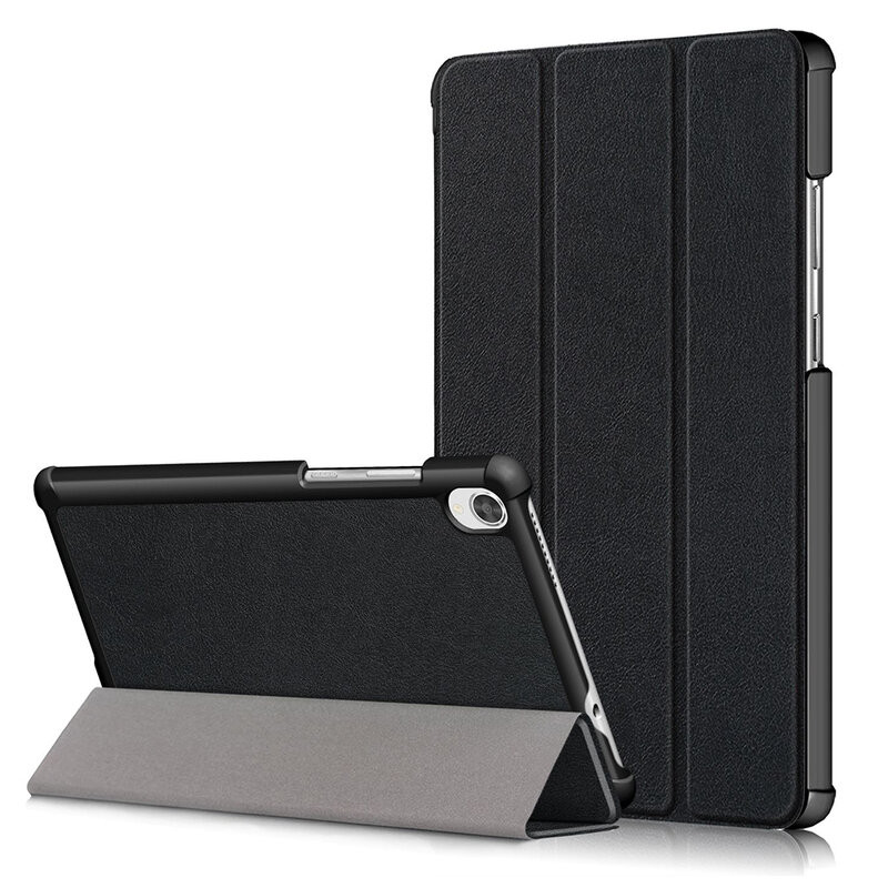 Husa Lenovo Tab M8 HD (8705F/X / TB-8505X), Techsuit FoldPro - Negru