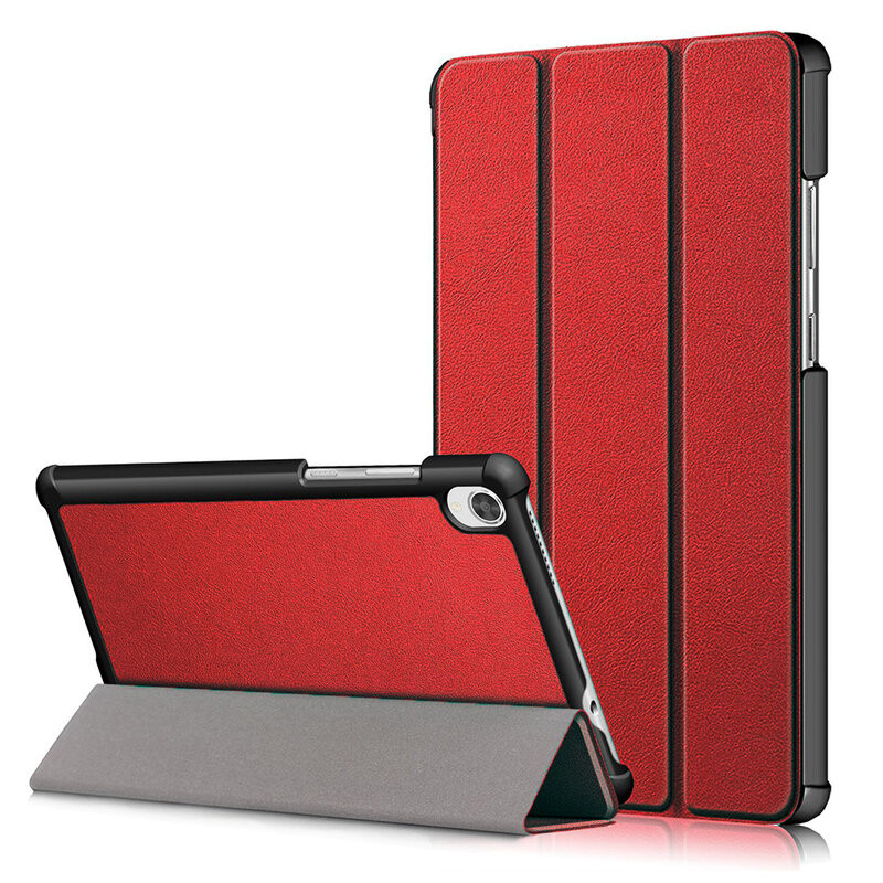 Husa Lenovo Tab M8 HD (8705F/X / TB-8505X), Techsuit FoldPro - Rosu