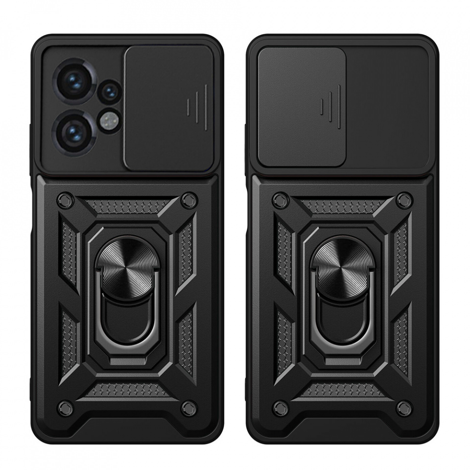 Husa Motorola Moto G24 Power cu inel magnetic si protectie camera Skyddar CamShield - Mint - 1 | YEO