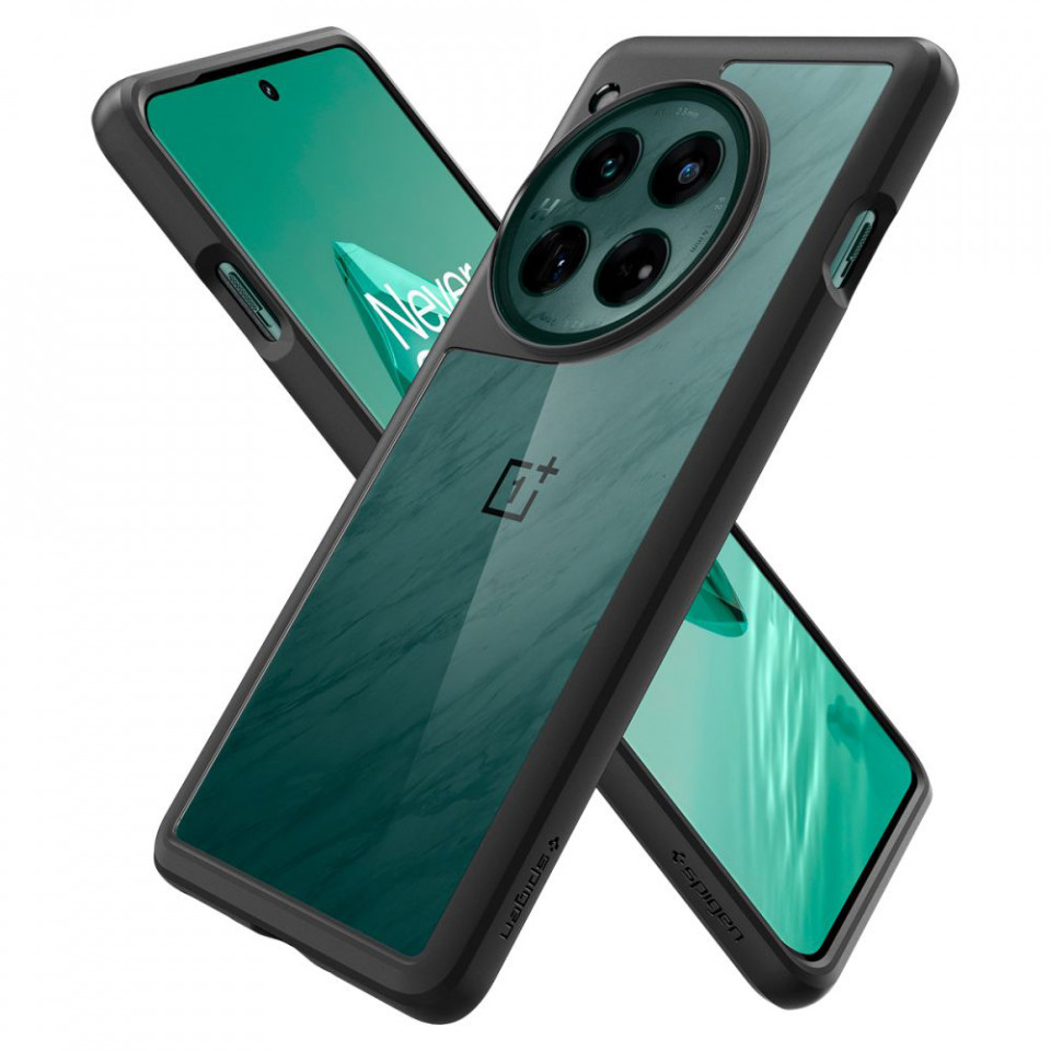 Husa OnePlus 12, Ultra Hybrid Spigen - Negru - 1 | YEO