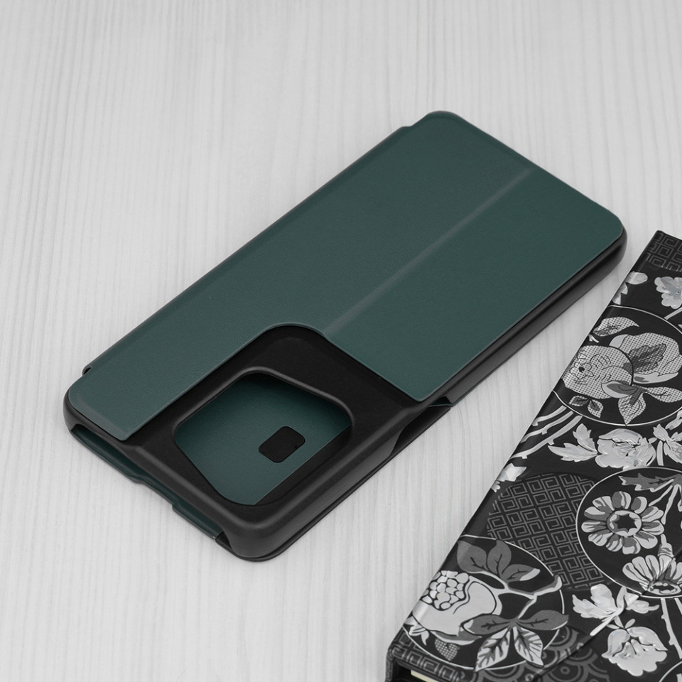 Husa OPPO Reno 8 Pro tip carte, Techsuit eFold - Verde - 2 | YEO