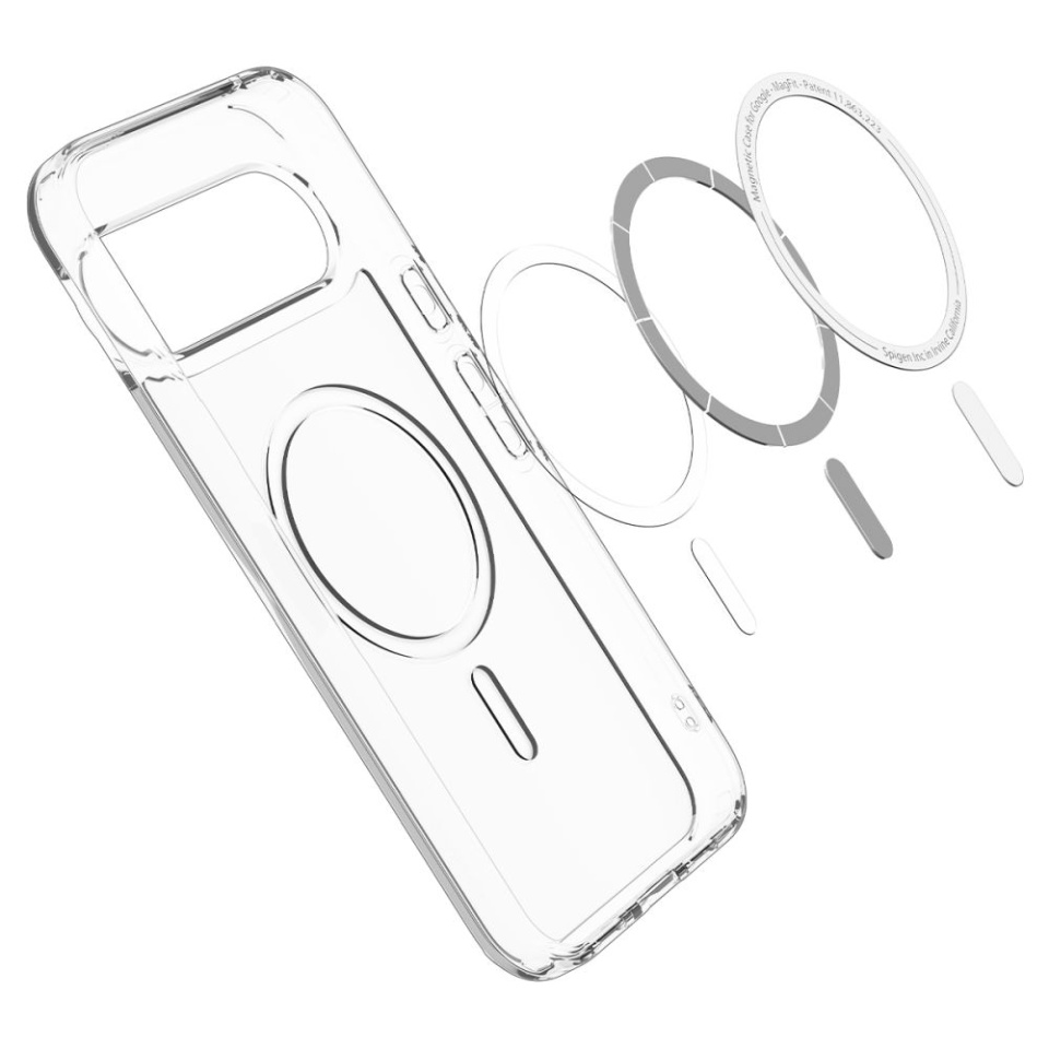 Husa pentru Google Pixel 10 Pro XL, Ultra Hybrid T MagSafe, Spigen, Transparenta - 5