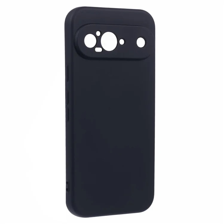 Husa pentru Google Pixel 9 din Silicon Catifelat, Protectie Premium, Skyddar SoftElegance - Negru - 5