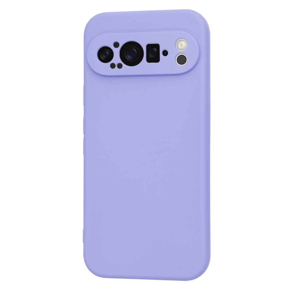 Husa pentru Google Pixel 9 Pro, SKYDDAR INNOVATION, din Silicon Catifelat, SoftElegance, set cu sticker, Violet - 2 | YEO