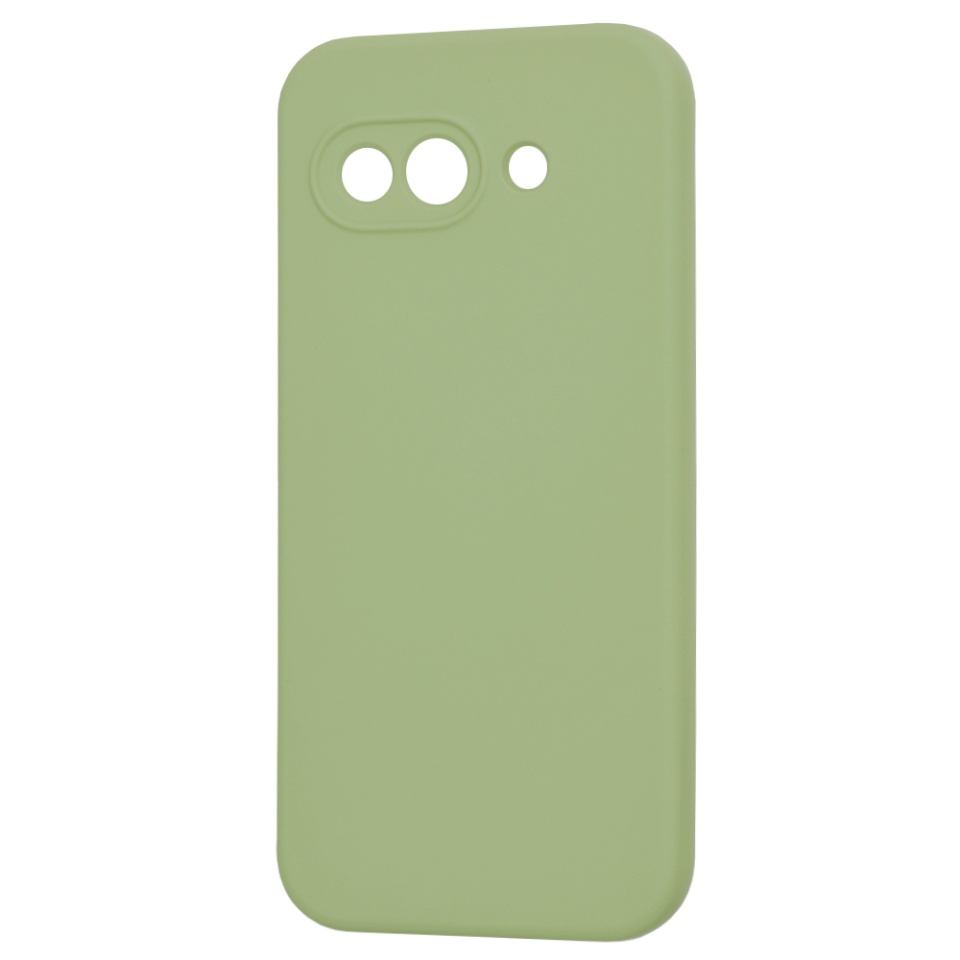 Husa pentru Google Pixel 9a din Silicon Catifelat, Protectie Premium, Skyddar SoftElegance - Verde - 3 | YEO