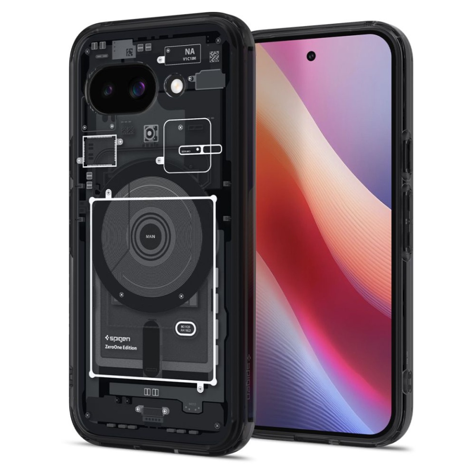 Husa pentru Google Pixel 9a, Ultra Hybrid Zero One - Negru