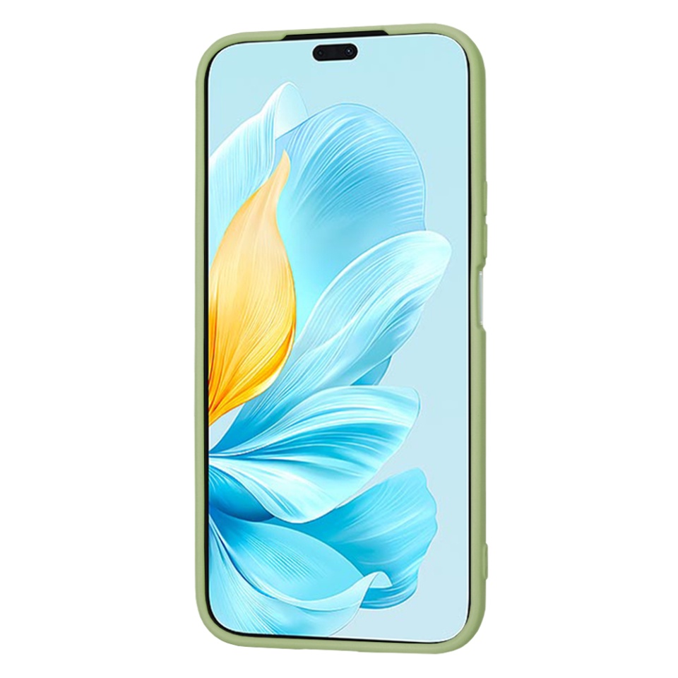 Husa pentru Honor 200 Lite din Silicon Catifelat, Protectie Premium, Skyddar SoftElegance - Verde - 1 | YEO