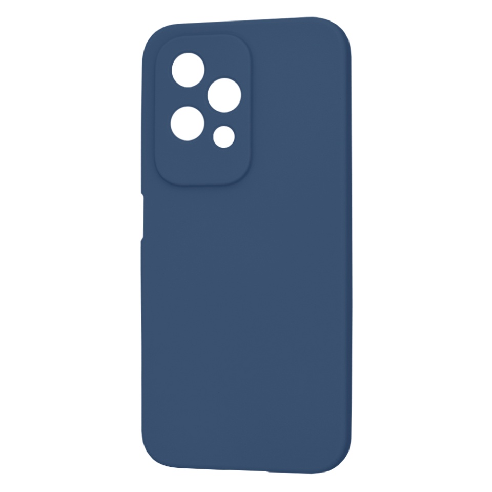Husa pentru Honor 200 Lite din Silicon Catifelat, Protectie Premium, Skyddar SoftElegance - Bleumarin - 3 | YEO