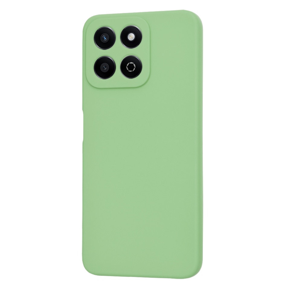 Husa pentru Honor 200 Smart / X7c din Silicon Catifelat, Protectie Premium, Skyddar SoftElegance - Verde deschis - 2 | YEO