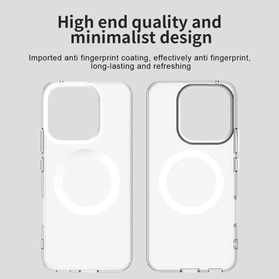 Husa pentru Honor 400 Lite, SKYDDAR INOVATION, CandyCase, Magsafe, set cu sticker, Alb - 2 | YEO